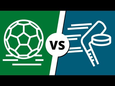 Футбол vs хоккей